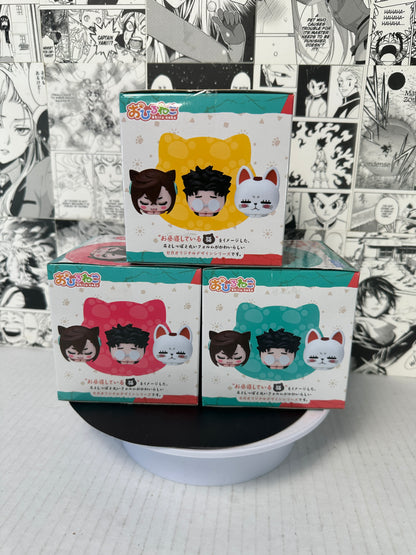 Dandadan - Momo, Okarun and turbo granny cat form 3.5” (sold as set)