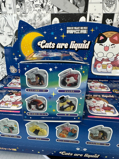 One piece - NyaPieceNyan! Good night! Cats are liquid (Blind box 1 per purchase)