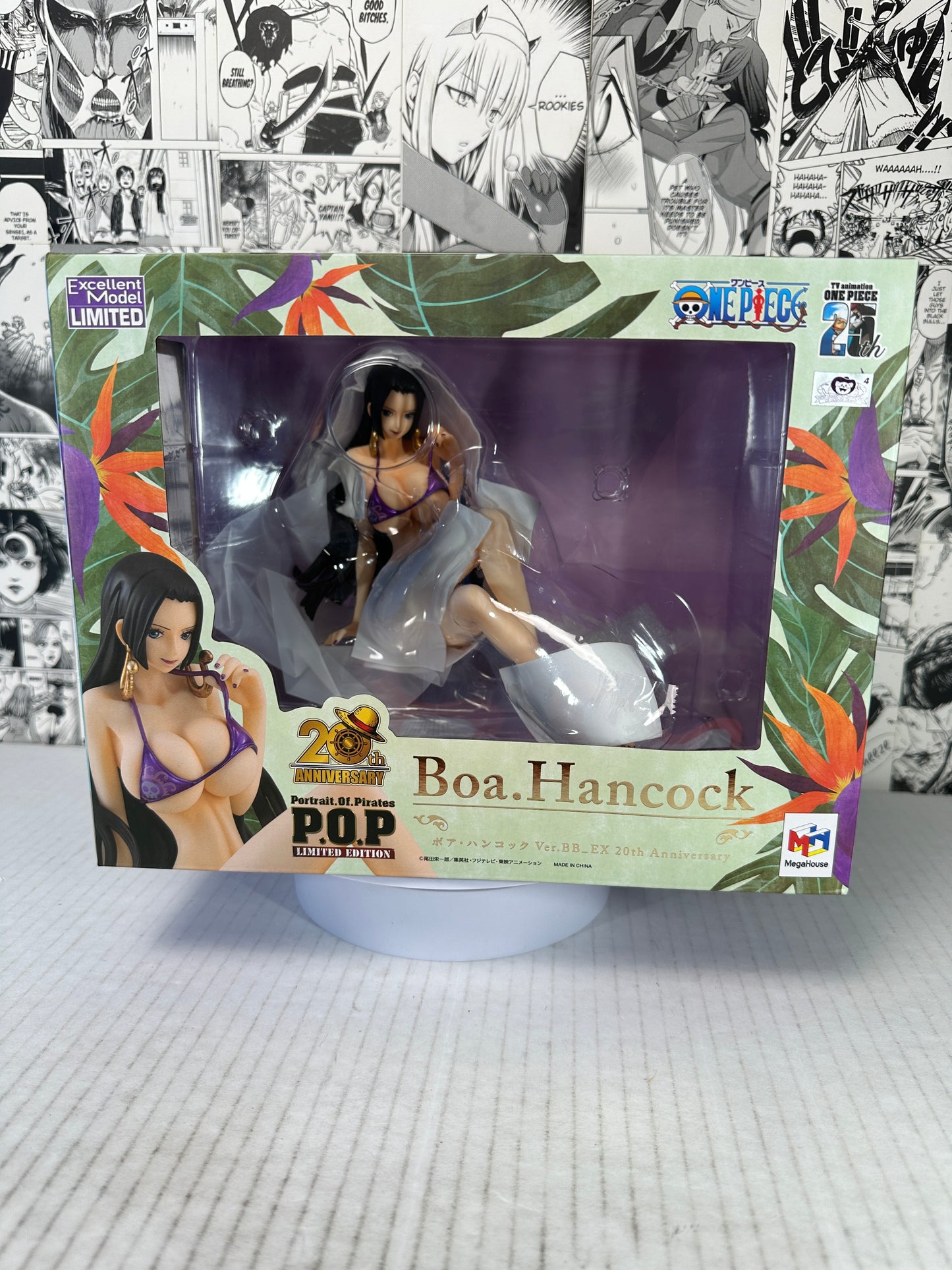 One piece - Boa Hancock Ver. BB (bathing Beauty) Purple Portrait of pirates