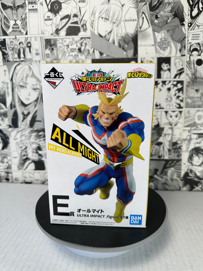 My hero academia - All Might prize E Ultra Impact Kuji