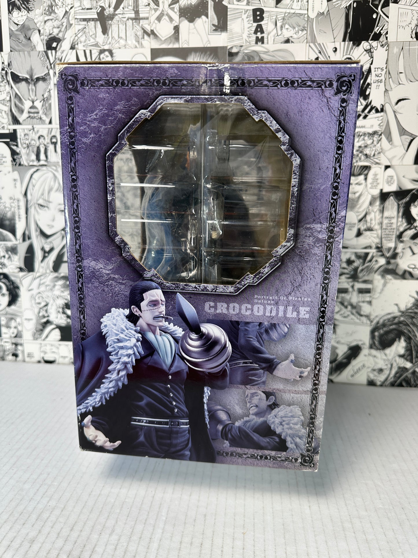 One piece - Crocodile P.O.P DX Portrait of Pirates (box has signs of wear)