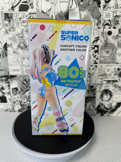 Super Sonico - Super Sonico concept figure 80’s blue color