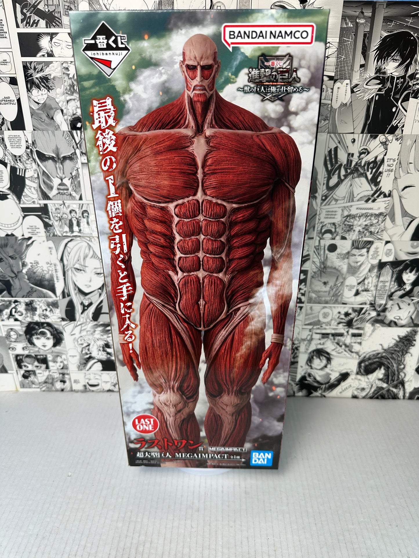 Attack on Titan - Colassal titan prize Last One MEGAIMPACT ichiban Kuji