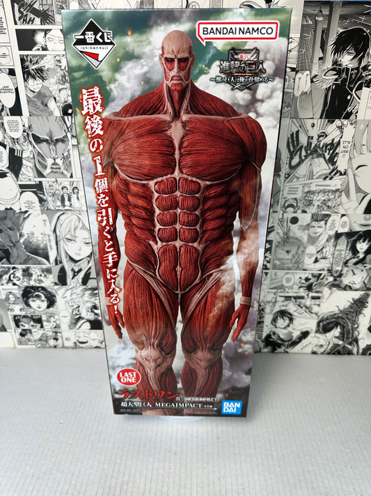 Attack on Titan - Colassal titan prize Last One MEGAIMPACT ichiban Kuji
