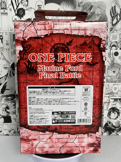 One Piece - Premio Marino Shanks Pelirrojo Una batalla final Ford