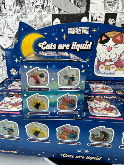 One piece - NyaPieceNyan! Good night! Cats are liquid (Blind box 1 per purchase)