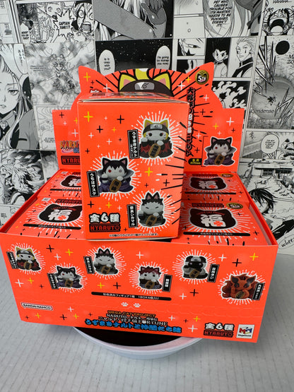Naruto - Nyaruto! Shippuden beckoning fortune cats Naruto and friends ver. (Blind box 1 per purchase)
