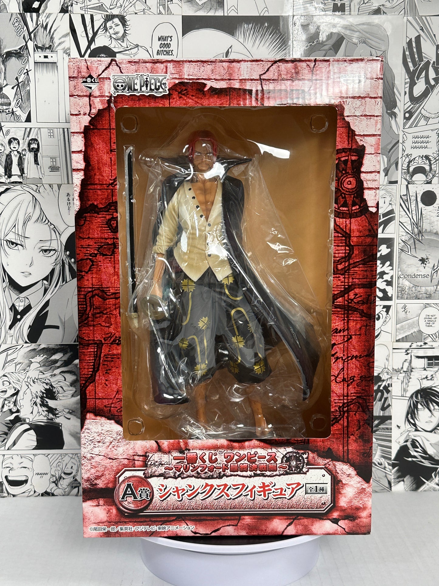 One Piece - Premio Marino Shanks Pelirrojo Una batalla final Ford