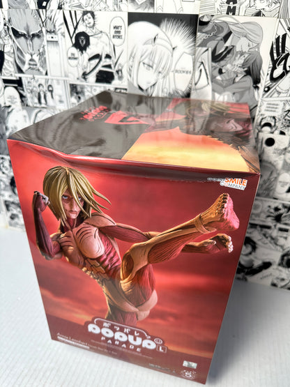(Lightning Pull Game) Attack on titan - Annie Leonhart Female Titan ver. Pop Up parade L size