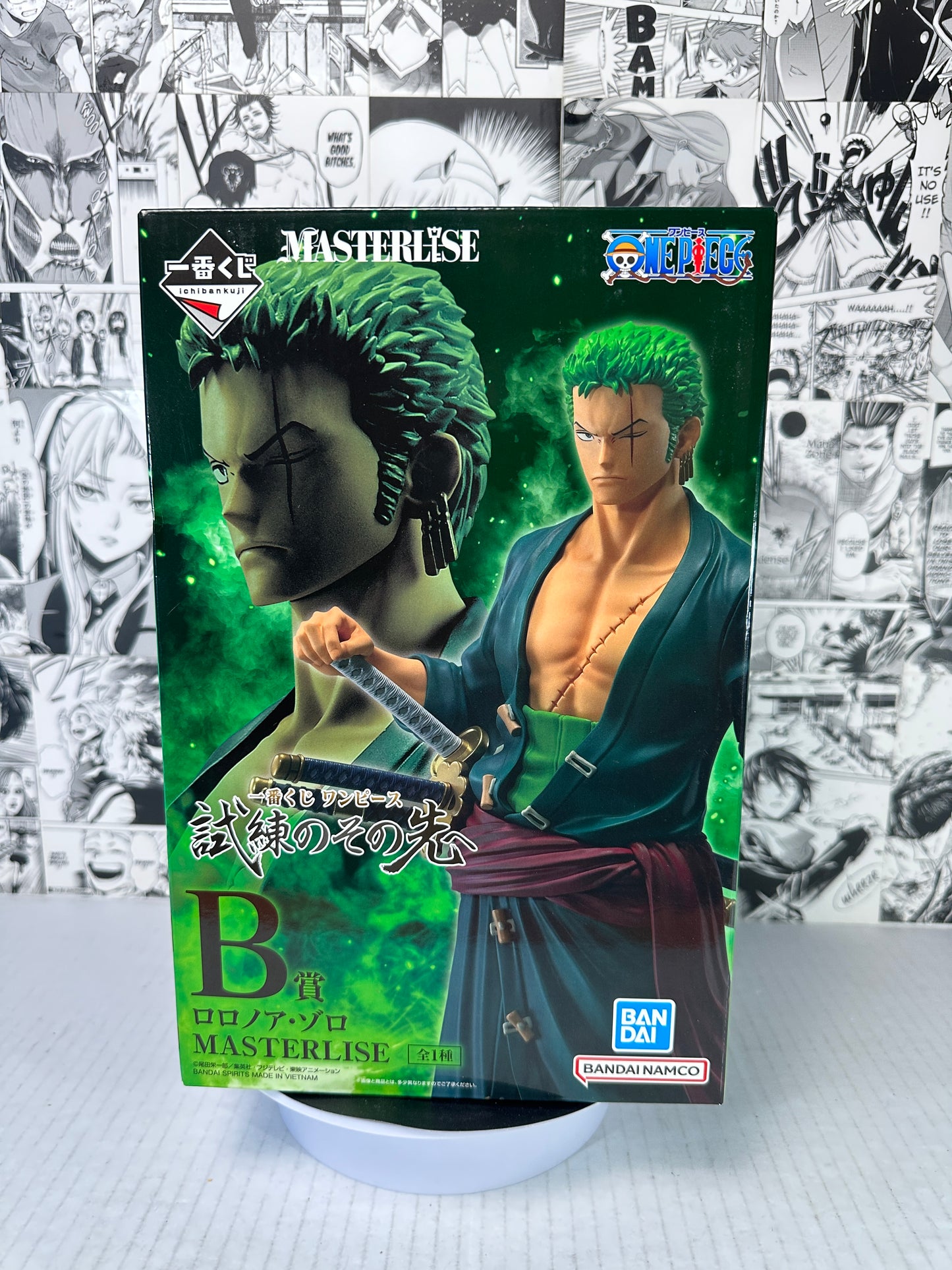 One Piece - Roronoa Zoro B prize Beyond the trials Kuji