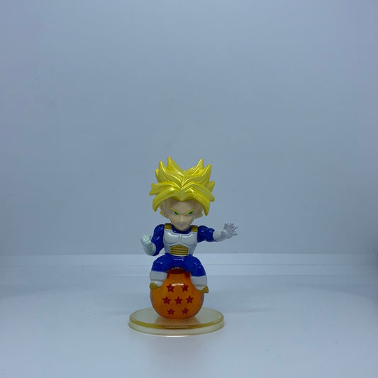 Dragon ball - Trunks SSJ Saiyan armor chara Puchi mini figure