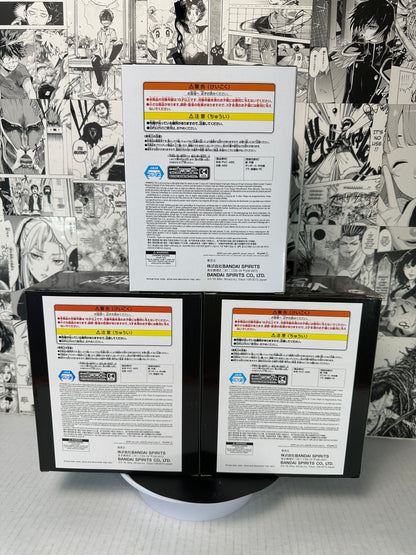 (Lightning Pull Game) Demon Slayer: Kimetsu no Yaiba - Rengoku, Tanjiro and Enmu Vibration Stars Bundle