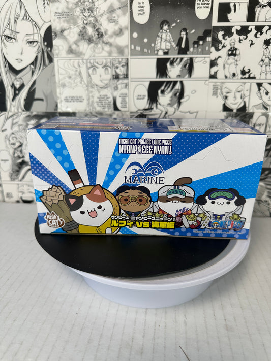 One piece - Mega Cat project nyan piece nyaan! Luffy vs. Marine box of 8