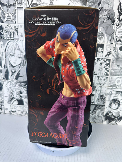 Jo Jo’s Bizzare adventure - Formaggio F prize Golden Wind Kuji