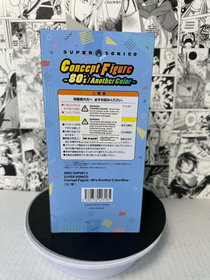 Super Sonico - Super Sonico concept figure 80’s blue color