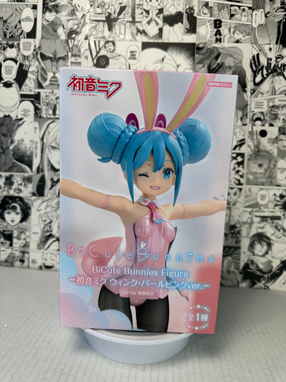 Hatsune Miku - Hatsune Miku wink pearl pink color ver bicute bunnies