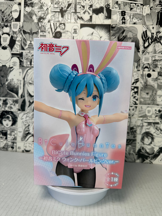 Hatsune Miku - Hatsune Miku wink pearl pink color ver bicute bunnies