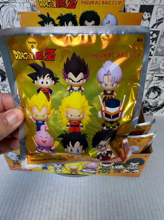 Dragon ball - Dragon Ball Z 3D foam bag clip Series 6 blind bag