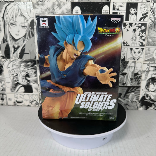 Dragon ball - Super Saiyan Blue Goku ultimate soldiers Broly Movie