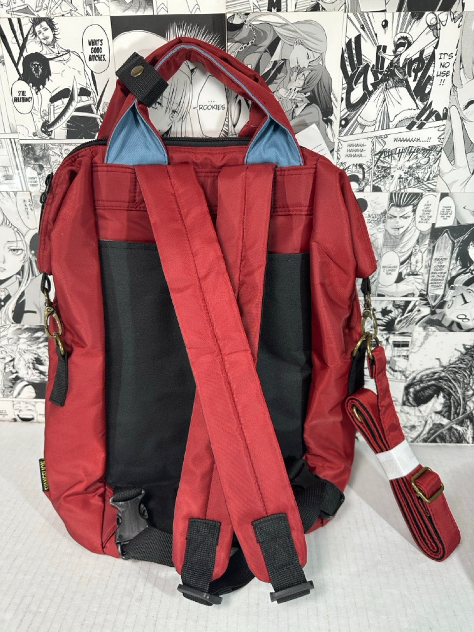 Evangelion - Eva 005 Mis Zapatos X RADIO EVA back pack collab (19”x11”x6”)