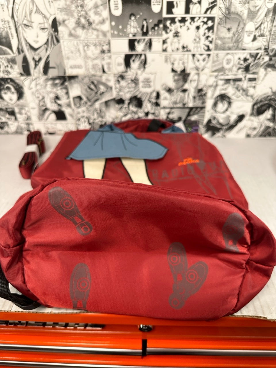 Evangelion - Eva 005 Mis Zapatos X RADIO EVA back pack collab (19”x11”x6”)