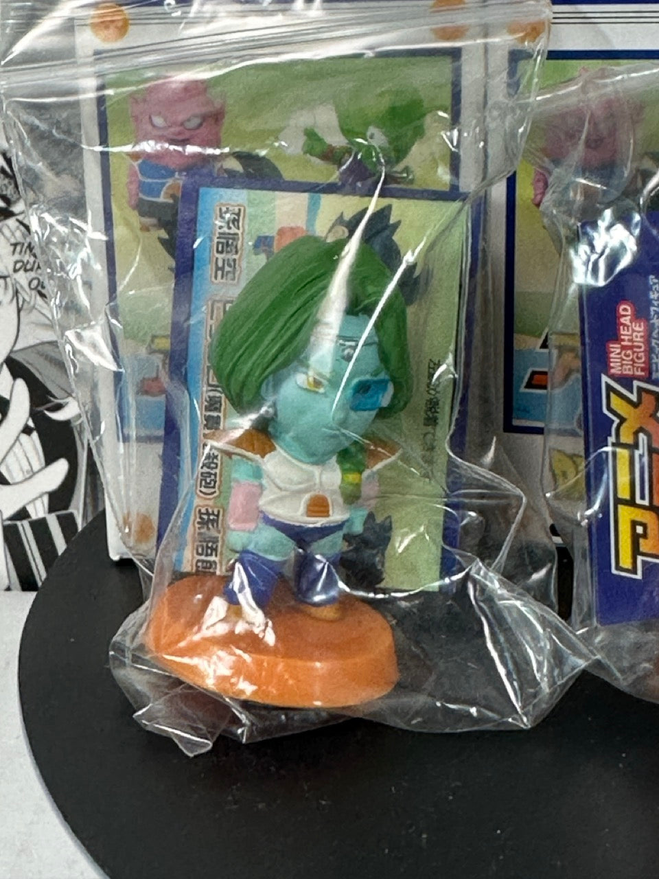 Dragon ball Mini big head anime figures set of 4