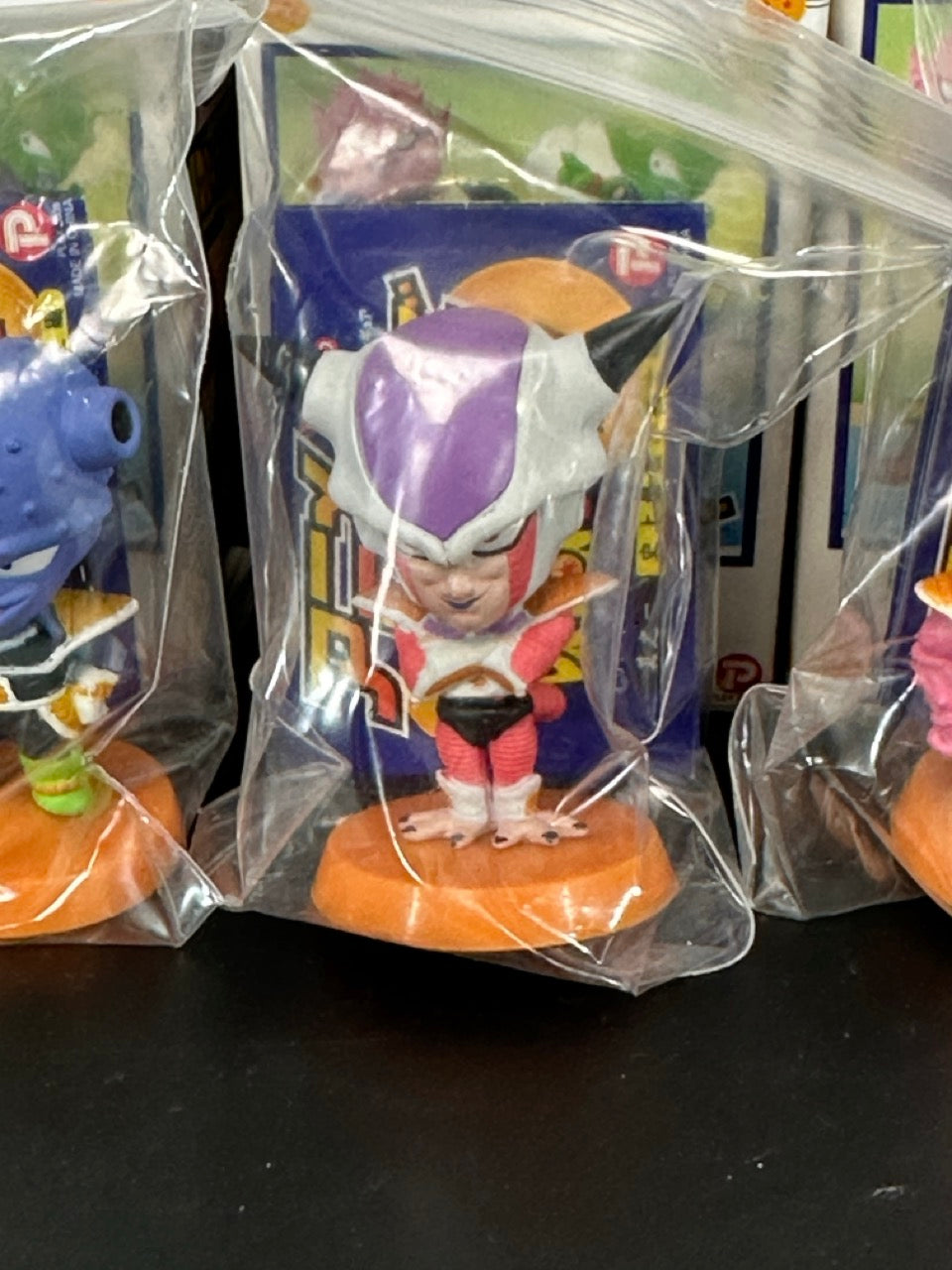 Dragon ball Mini big head anime figures set of 4