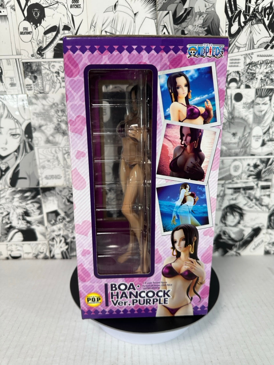 One Piece - Boa Hancock Purple ver. Portrait of pirates  1/8 scale limited P.O.P