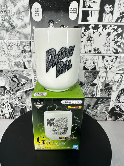 Dragon ball - Goku ceramic cup anime kuji lower G prize