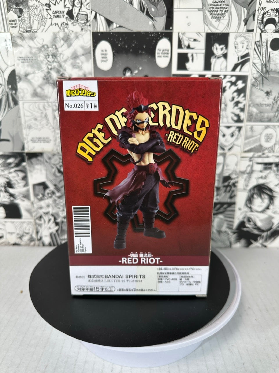 My Hero Academia - Red Riot The age of heroes