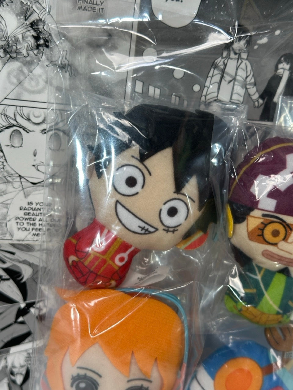 One Piece - hanger plush Set of 4