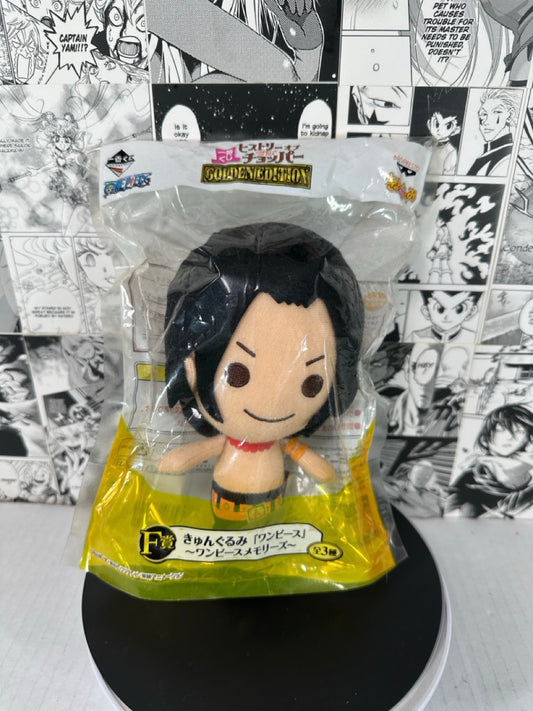 One Piece - Portgas D. Ace 2012 History of chopper Golden edition 8” plush