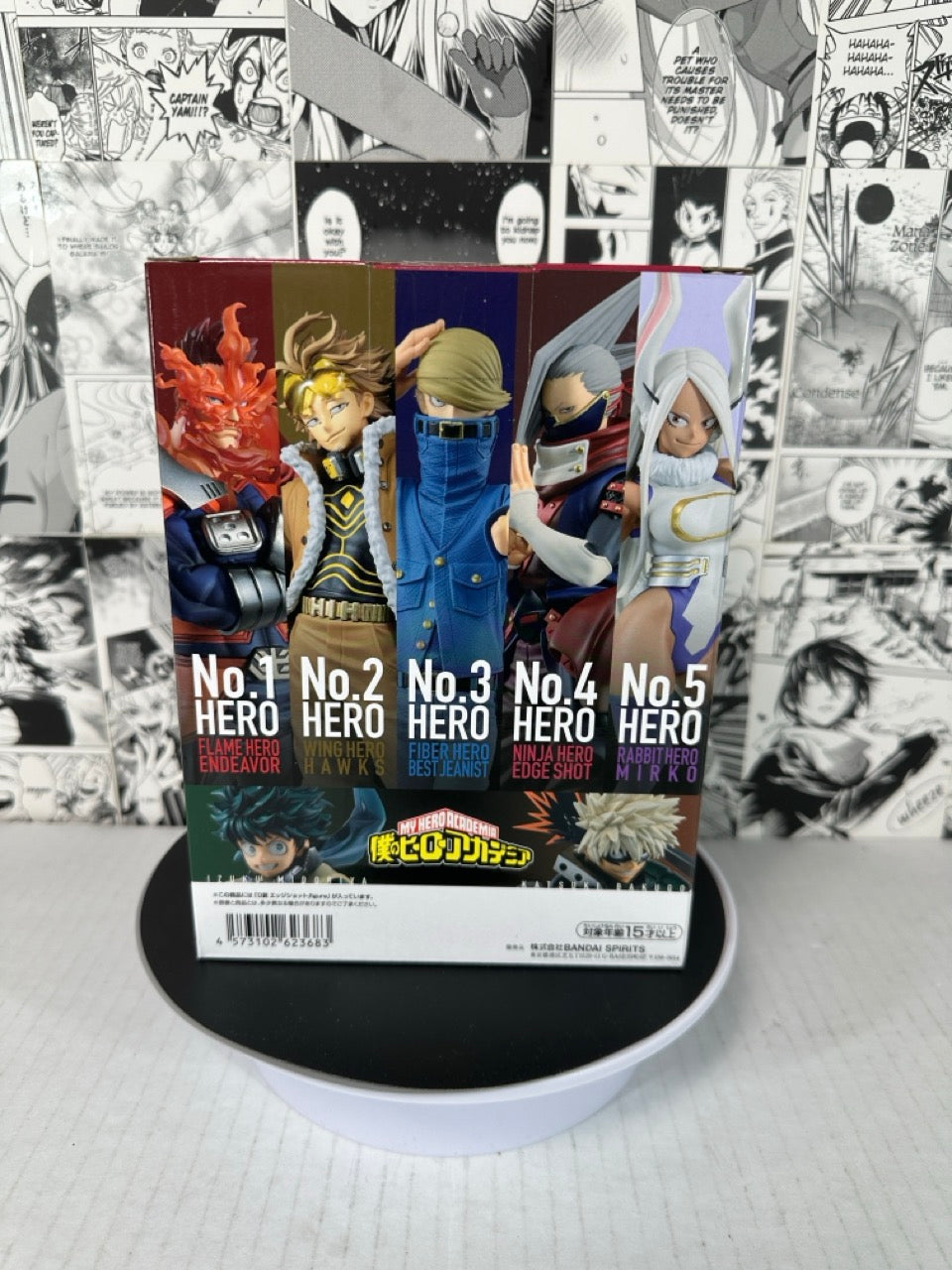 My Hero Academia - Edgeshot Prize D The top 5! kuji