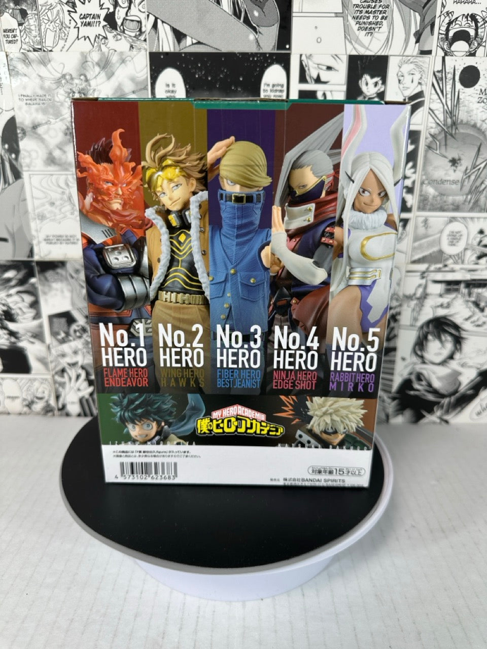 My Hero Academia - Izuku Midoriya Prize F The top 5! kuji (damaged box)