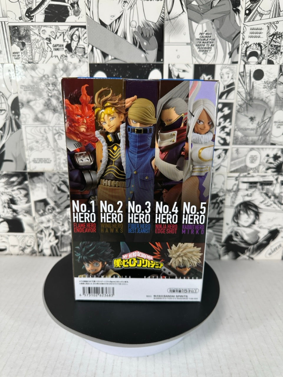 My Hero Academia - Best Jeanist Prize C The top 5! kuji